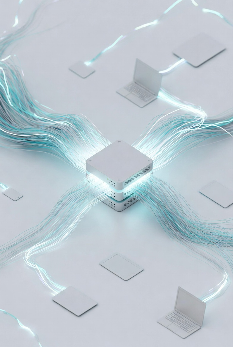 Connected messaging infrastructure hub